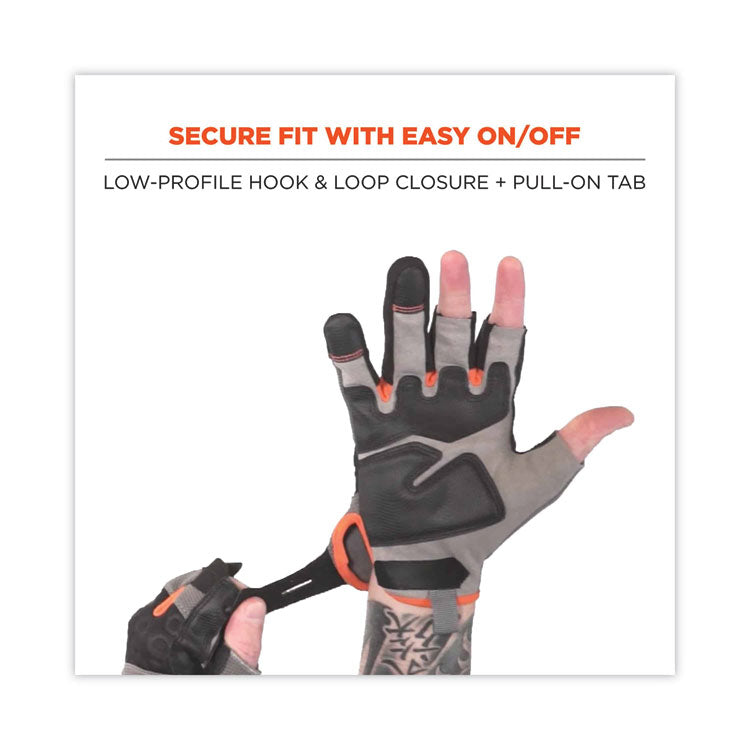 ProFlex 720 Heavy-Duty Framing Gloves, Gray, 2X-Large, Pair