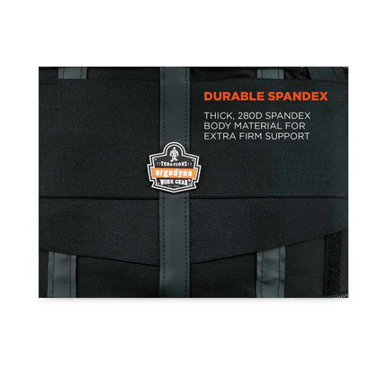 ProFlex 1100SF Standard Spandex Back Support Brace, X-Small, 20" to 25" Waist, Black