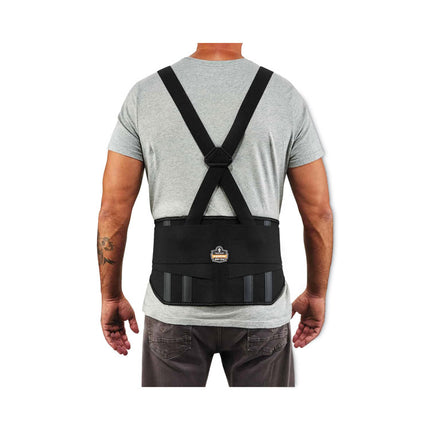 ProFlex 1600 Standard Elastic Back Support Brace, X-Large, 38" to 42" Waist, Black