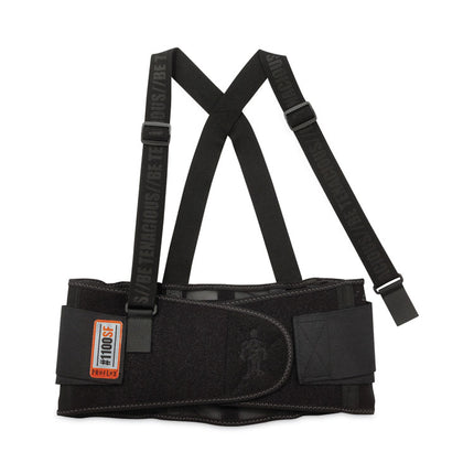 ProFlex 1100SF Standard Spandex Back Support Brace, Medium, 30" to 34" Waist, Black