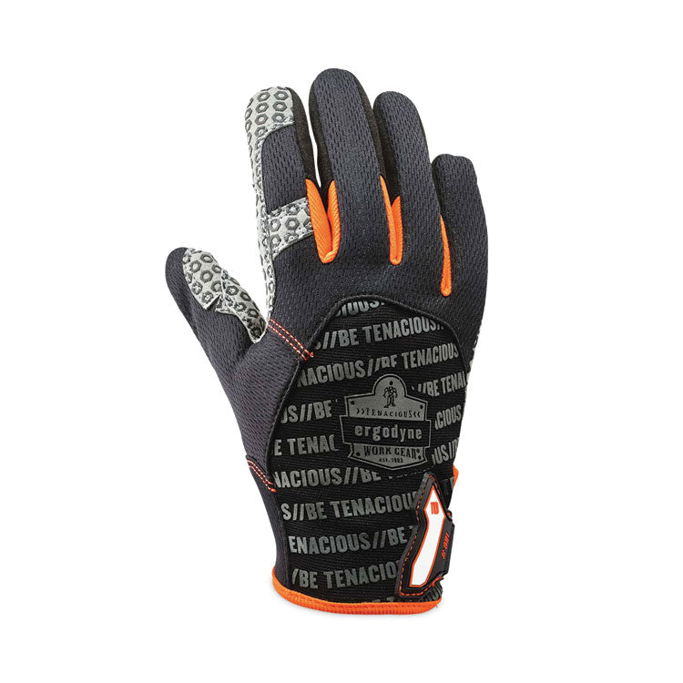 ProFlex 821 Smooth Surface Handling Gloves, Black, Large, Pair
