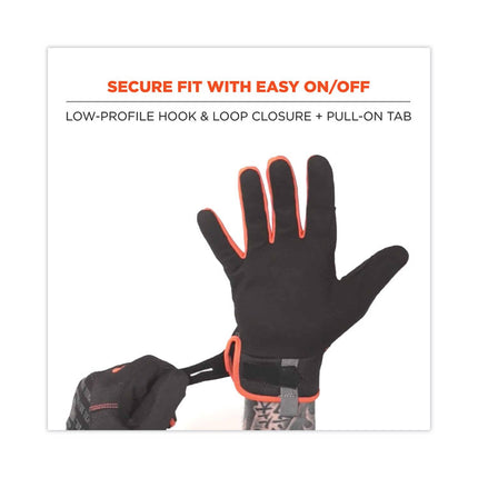 ProFlex 812 Standard Mechanics Gloves, Black, 2X-Large, Pair