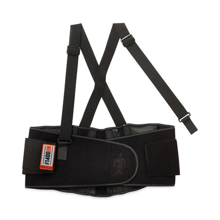 ProFlex 1400UN Universal Size Back Support Brace, One Size Fits All, 25" to 58" Waist, Black