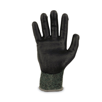 ProFlex 7070 ANSI A7 Nitrile Coated CR Gloves, Green, X-Large, 12 Pairs/Pack