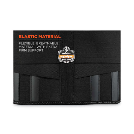 ProFlex 1600 Standard Elastic Back Support Brace, 2X-Large, 42" to 46" Waist, Black