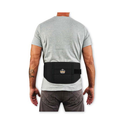 ProFlex 1500 Weight Lifters Style Back Support Belt, Large, 34" to 38" Waist, Black