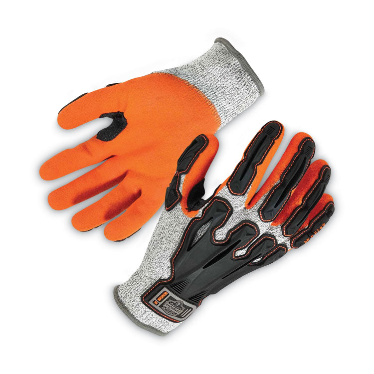 ProFlex 922CR Nitrile Coated Cut-Resistant Gloves, Gray, Small, 96 Pairs/Carton