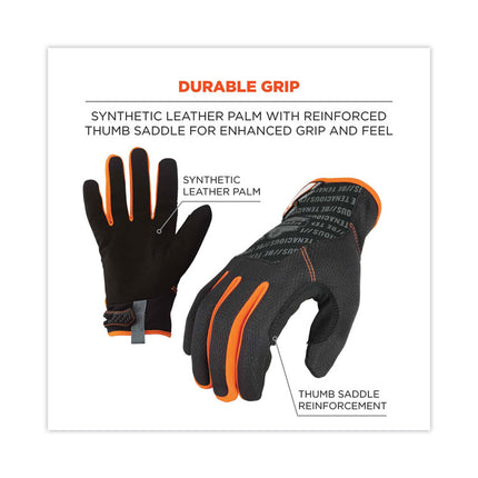 ProFlex 812 Standard Mechanics Gloves, Black, 2X-Large, Pair