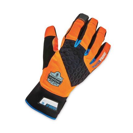 ProFlex 818WP Thermal WP Gloves with Tena-Grip, Orange, Medium, Pair