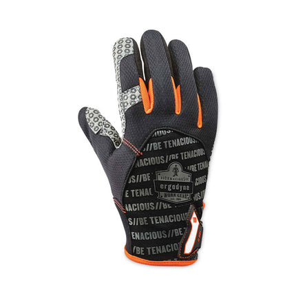 ProFlex 821 Smooth Surface Handling Gloves, Black, Small, Pair