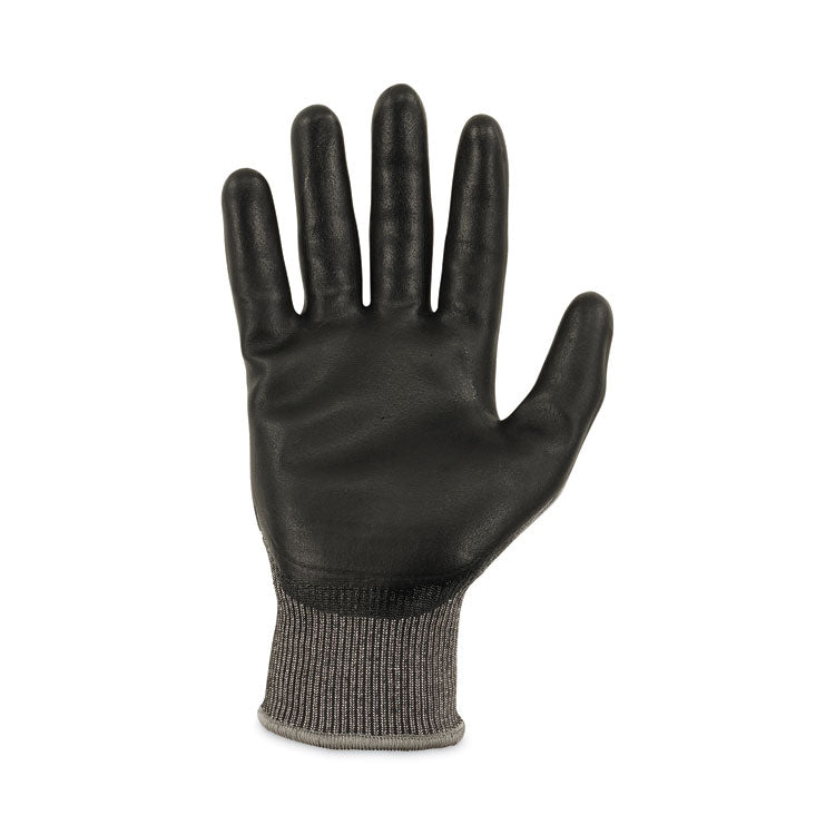 ProFlex 7072 ANSI A7 Nitrile-Coated CR Gloves, Gray, Large, Pair