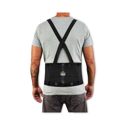 ProFlex 100 Economy Spandex Back Support Brace, 2X-Large, 42" to 46" Waist, Black