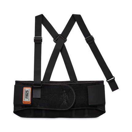 ProFlex 1625 Elastic Back Support Brace, X-Small, 20" to 25" Waist, Black