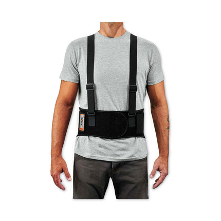 ProFlex 1625 Elastic Back Support Brace, Small, 25" to 30" Waist, Black