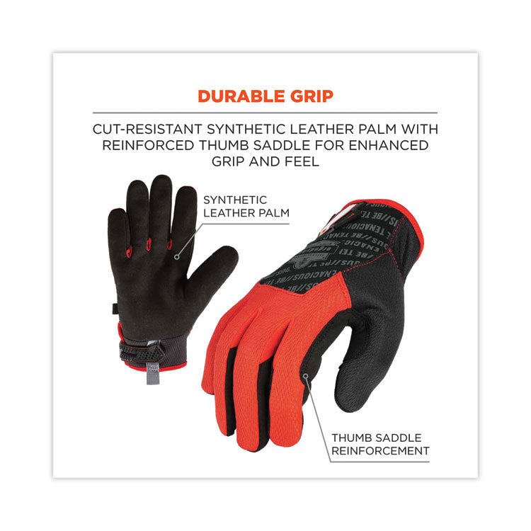 ProFlex 812CR6 ANSI A6 Utility and CR Gloves, Black, Medium, Pair