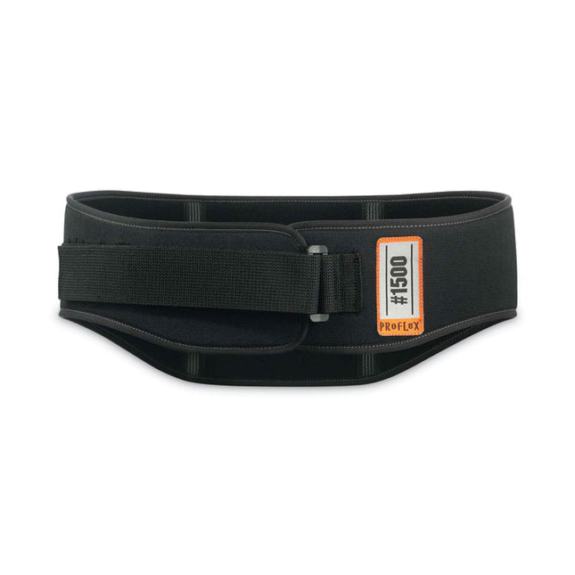 ProFlex 1500 Weight Lifters Style Back Support Belt, 2X-Large, 42" to 46" Waist, Black