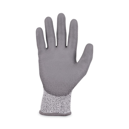 ProFlex 7030 ANSI A3 PU Coated CR Gloves, Gray, Medium, 12 Pairs/Pack