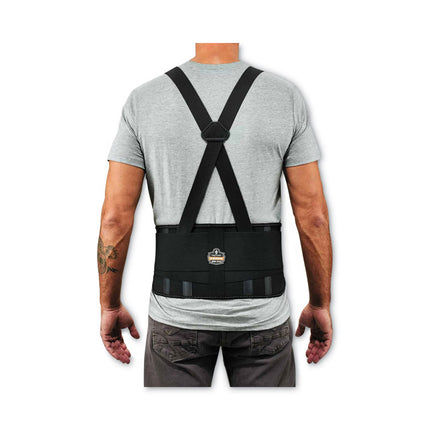ProFlex 1625 Elastic Back Support Brace, 3X-Large, 46" to 52" Waist, Black