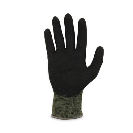 ProFlex 7042 ANSI A4 Nitrile-Coated CR Gloves, Green, Medium, 12 Pairs/Pack
