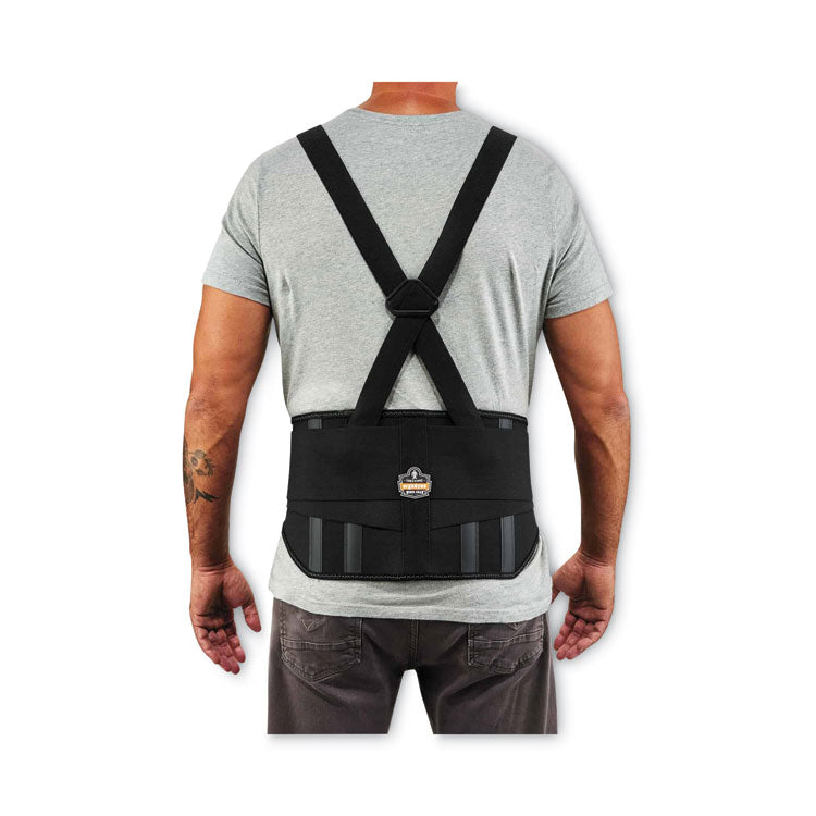 ProFlex 1600 Standard Elastic Back Support Brace, Small, 25" to 30" Waist, Black