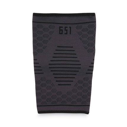 ProFlex 651 Elbow Compression Sleeve, Medium, Gray/Black