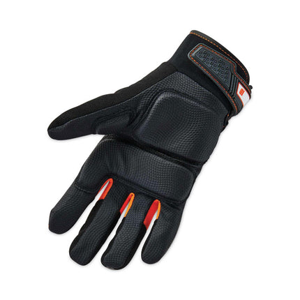 ProFlex 9001 Full-Finger Impact Gloves, Black, Small, Pair