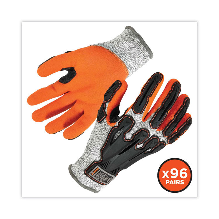 ProFlex 922CR Nitrile Coated Cut-Resistant Gloves, Gray, X-Large, 96 Pairs/Carton