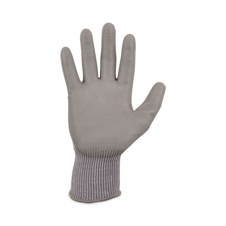 ProFlex 7024 ANSI A2 PU Coated CR Gloves, Gray, Medium, Pair