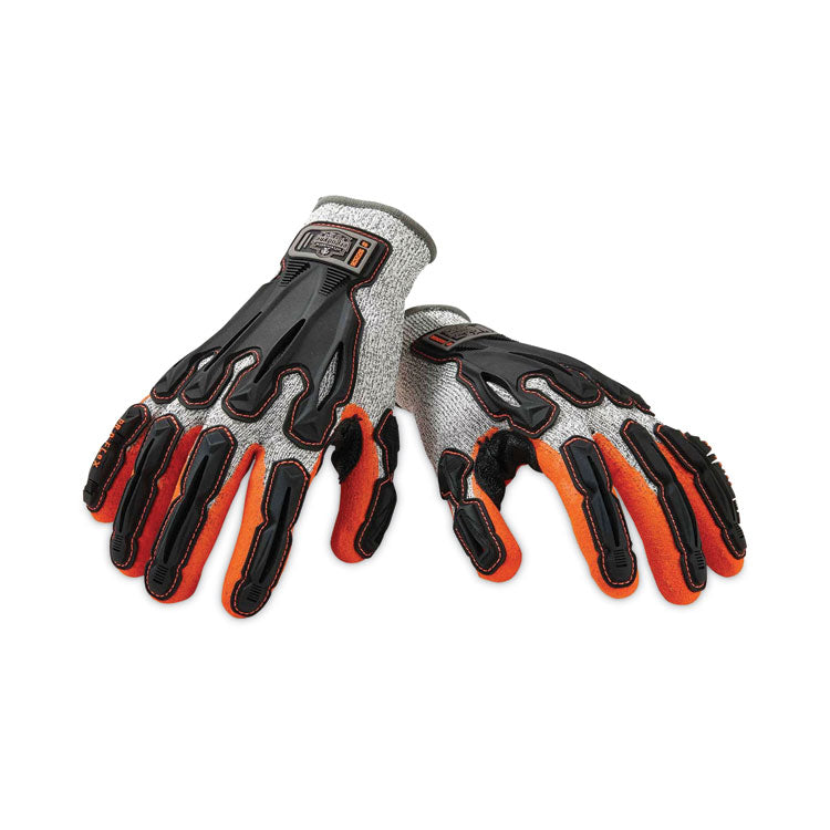 ProFlex 922CR Nitrile Coated Cut-Resistant Gloves, Gray, Large, Pair