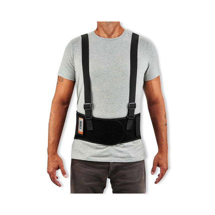 ProFlex 1600 Standard Elastic Back Support Brace, 2X-Large, 42" to 46" Waist, Black