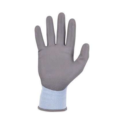 ProFlex 7025 ANSI A2 PU Coated CR Gloves, Blue, Small, Pair
