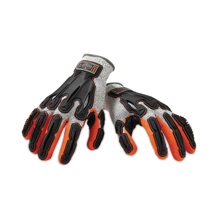 ProFlex 922CR Nitrile Coated Cut-Resistant Gloves, Gray, Small, Pair