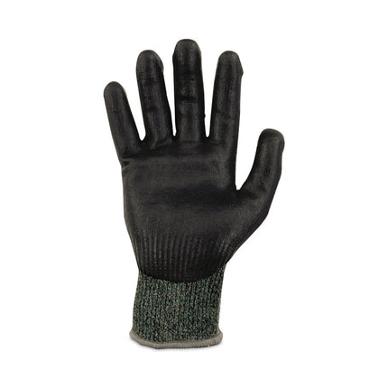 ProFlex 7070 ANSI A7 Nitrile Coated CR Gloves, Green, Medium, 12 Pairs/Pack