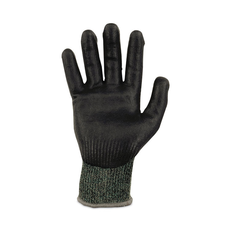 ProFlex 7070 ANSI A7 Nitrile Coated CR Gloves, Green, Medium, 12 Pairs/Pack