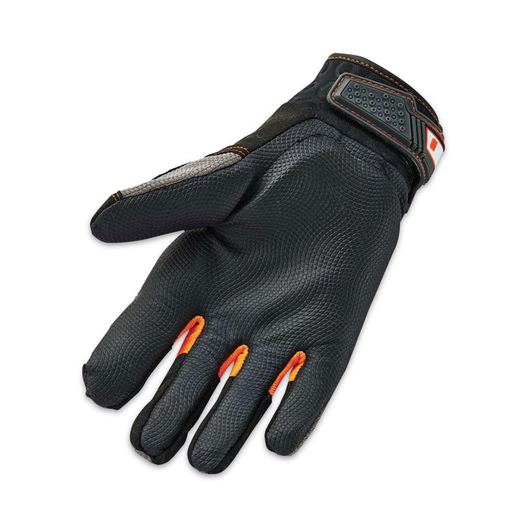 ProFlex 9015F(x) Certified Anti-Vibration Gloves and Dorsal Protection, Black, X-Large, Pair