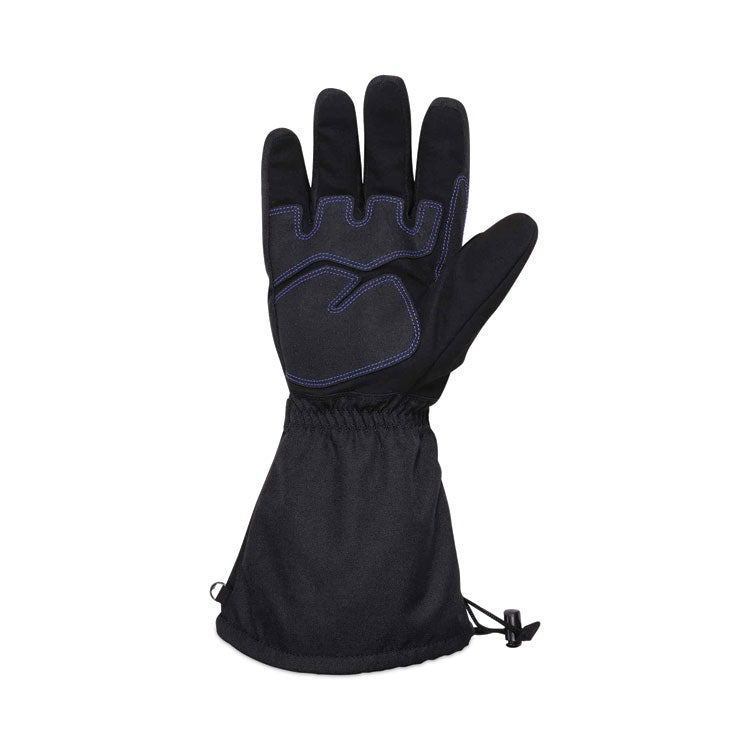 ProFlex 825WP Thermal Waterproof Winter Work Gloves, Black, Medium, Pair