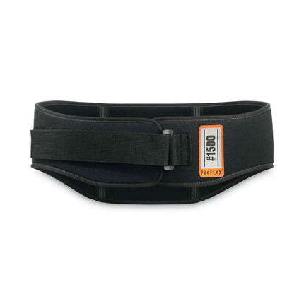 ProFlex 1500 Weight Lifters Style Back Support Belt, Medium, 30" to 34" Waist, Black