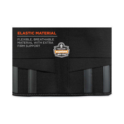 ProFlex 1600 Standard Elastic Back Support Brace, X-Small, 20" to 25" Waist, Black