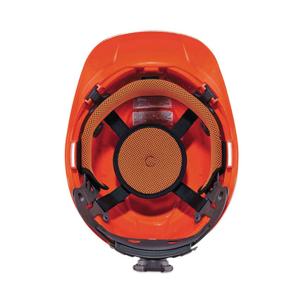 Skullerz 8972LED Class C Hard Hat Cap Style with LED Light, Orange