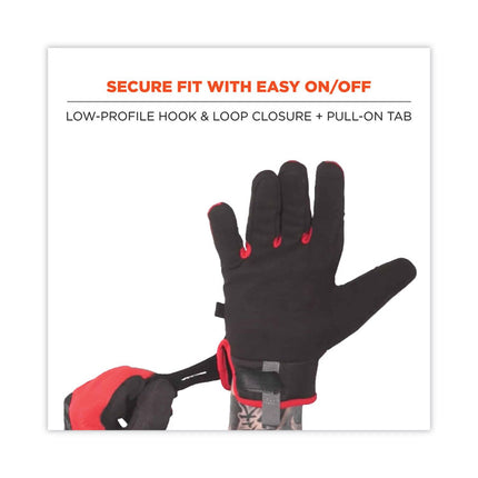 ProFlex 812CR6 ANSI A6 Utility and CR Gloves, Black, X-Large, Pair