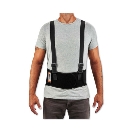 ProFlex 1600 Standard Elastic Back Support Brace, Medium, 30" to 34" Waist, Black