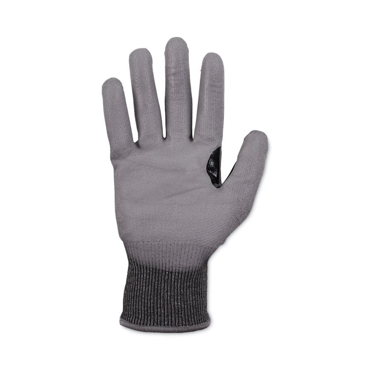 ProFlex 7071 ANSI A7 PU Coated CR Gloves, Gray, Large, Pair