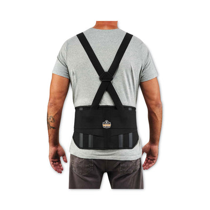 ProFlex 1600 Standard Elastic Back Support Brace, 3X-Large, 46" to 52" Waist, Black