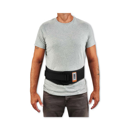 ProFlex 1500 Weight Lifters Style Back Support Belt, Large, 34" to 38" Waist, Black