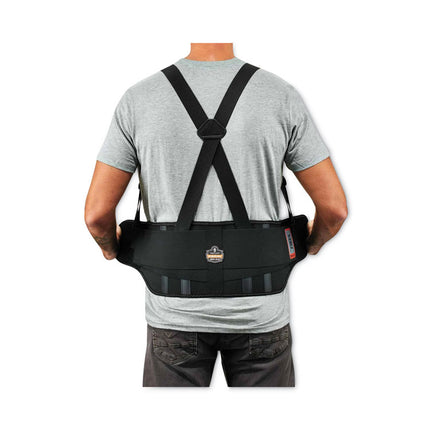 ProFlex 1625 Elastic Back Support Brace, X-Small, 20" to 25" Waist, Black