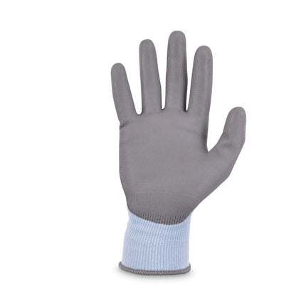 ProFlex 7025 ANSI A2 PU Coated CR Gloves, Blue, Large, 12 Pairs/Pack
