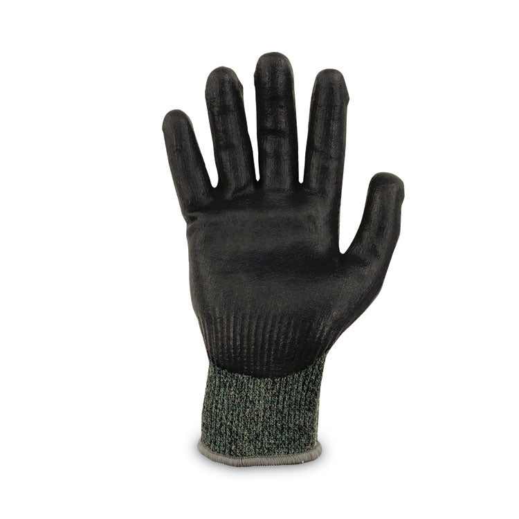 ProFlex 7070 ANSI A7 Nitrile Coated CR Gloves, Green, Small, 12 Pairs/Pack