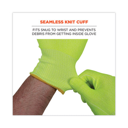 ProFlex 7040 ANSI A4 CR Food Grade Gloves, Lime, Large, 144 Pairs