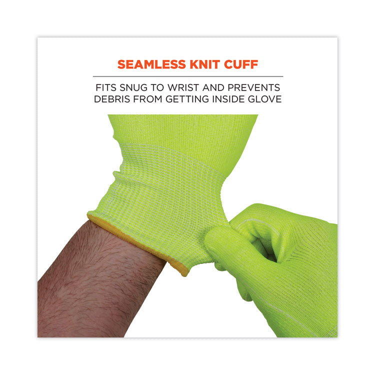 ProFlex 7040 ANSI A4 CR Food Grade Gloves, Lime, Large, 144 Pairs