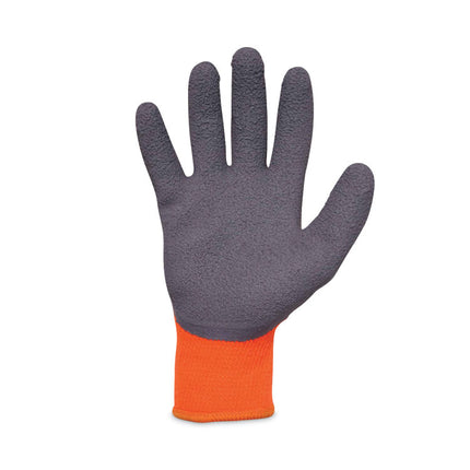 ProFlex 7401 Coated Lightweight Winter Gloves, Orange, Large, 144 Pairs